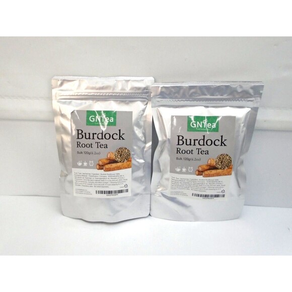 GNTea Other - GNTea Vegan Burdock Root Tea 4.2oz (pack of 2) Exp July 15 2024